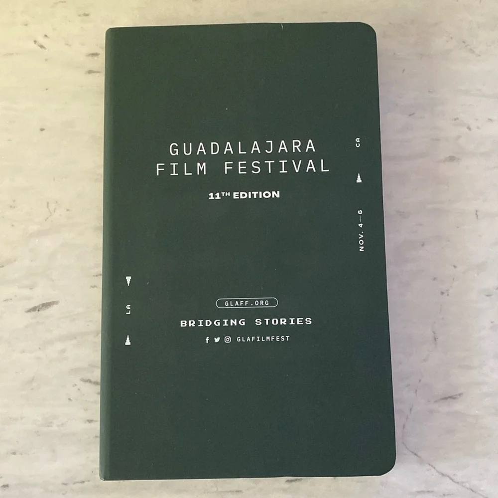 NWT GUADALAJARA FILM FESTIVAL 11th EDITION NOTEBOOK📔📓📒🎥🎞️🇲🇽🎦🍿
